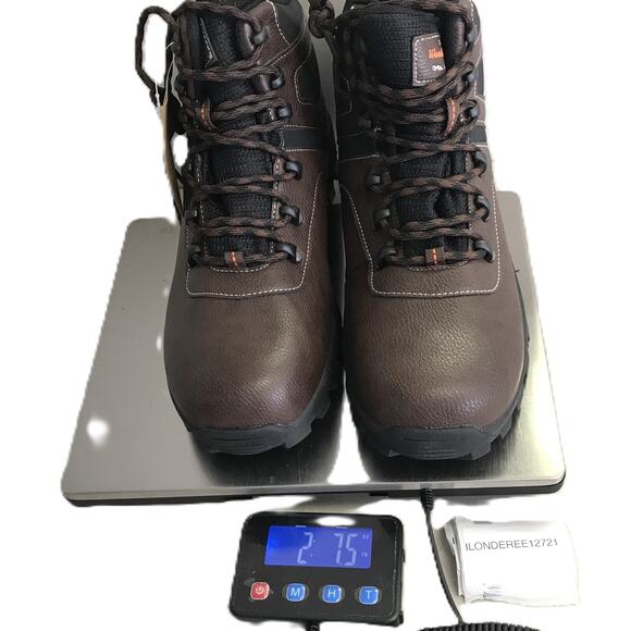 $62.00 Heritage Weatherproof Jasper Hiking Boots Mens Size 13M Lace Up NWT main image 8
